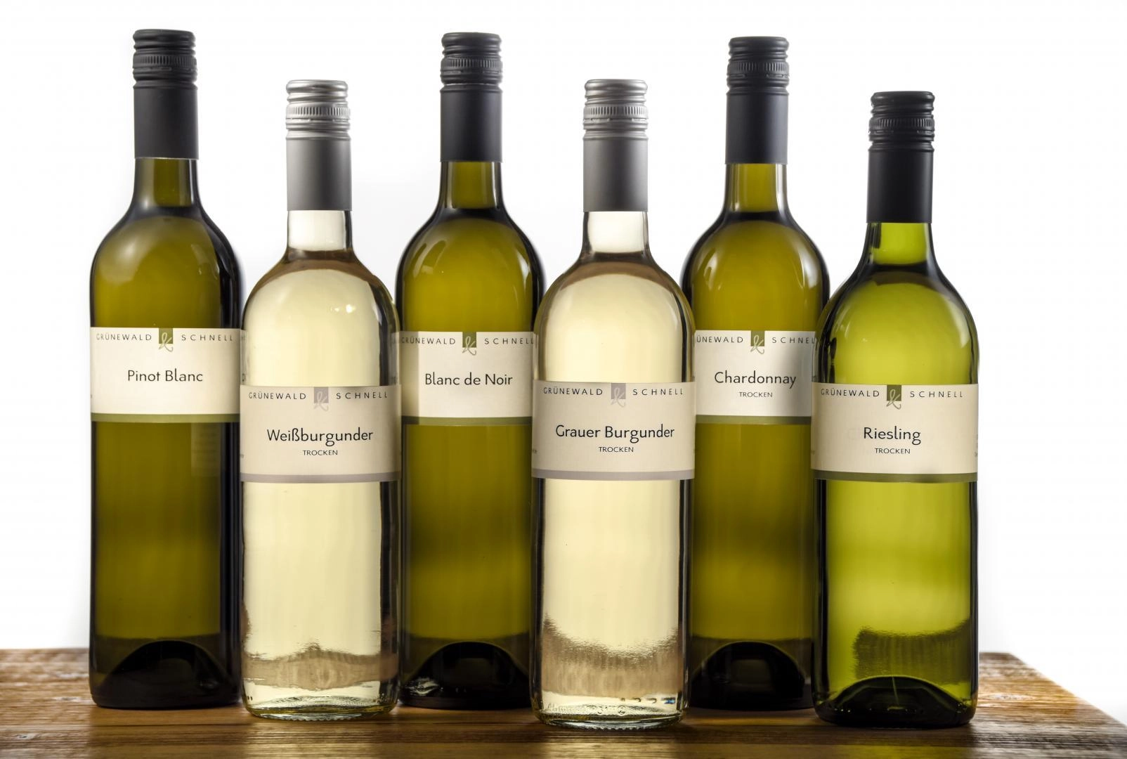 WEISSWEIN-PAKET: Probieren Sie 6 leckere Weißweine Wgt. Grünewald & Schnell