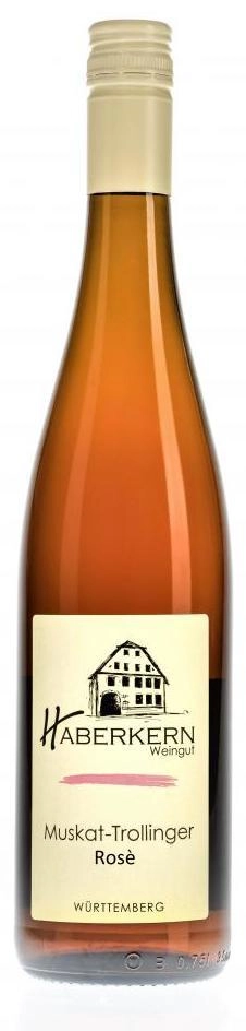 2022er Muskat-Trollinger Rosé QbA Lieblich Weingut Haberkern GbR