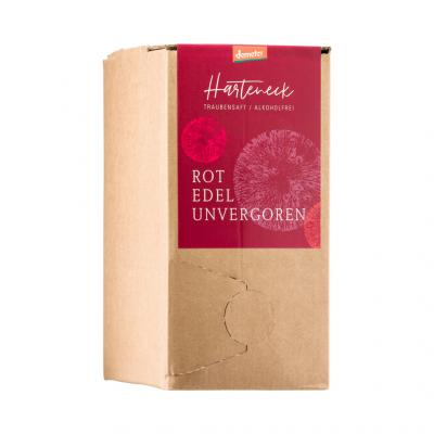 Zum Wein / Sekt: Traubensaft Rot-Edel-Unvergoren