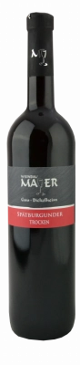 Zum Wein / Sekt: 2019er Spätburgunder Rotwein trocken 0.75l