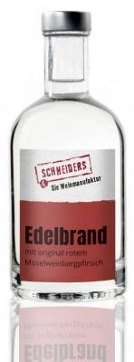 Zum Wein / Sekt: Roter Weinbergpfirsichbrand 