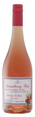 Zum Wein / Sekt: Strawberry Kiss Erdbeer Secco Lieblich 0.75l