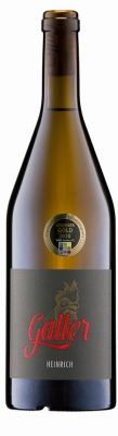 18 HEINRICH - Cabernet blanc QbA trocken Biowein-Bioland Internat. Bioweinpreis: GROSSES GOLD 97 Punkte