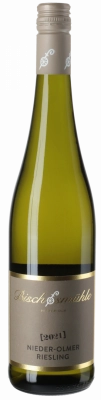 Zum Wein / Sekt: 2021er Nieder-Olmer Riesling Qualitätswein trocken 0.75l