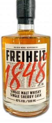 Zum Wein / Sekt: Freiheit 1848 Whisky Sherrycask 0.5l