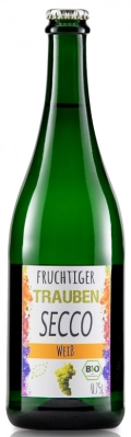 Zum Wein / Sekt: 2018er SECCO alkoholfrei Traubensaft weiß bio. vegan Bioland 0.75l