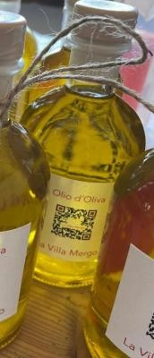 Zum Wein / Sekt: Olivenöl 250 ml im dekorativen Apothekerfläschchen
