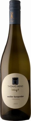 Zum Wein / Sekt: 2022 Weißer Burgunder. trocken | Qualitätswein (0.75L)