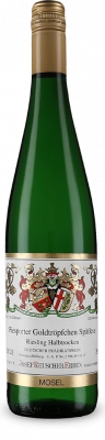 Zum Wein / Sekt: 2023er Piesporter Goldtröpfchen Riesling Spätlese Halbtrocken 0.75l