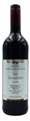 Zum Wein / Sekt: 2012 Dornfelder - trocken