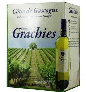 Zum Wein / Sekt: Grachies - Côtes de Gascogne - 5 Liter BIB
