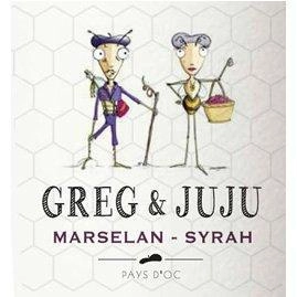 Zum Wein / Sekt: Greg & Juju Marselan-Syrah Rouge - 3l Bag in Box