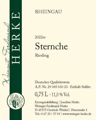 Zum Wein / Sekt: 2022er Sternche Riesling Q.b.A. 0.75l