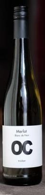 Zum Wein / Sekt: 2018er Merlot Blanc de Noir. Deutscher Qualitätswein. trocken 0.75l