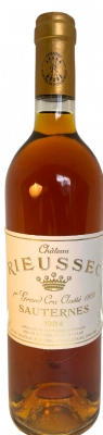 Zum Wein / Sekt: Chateau Rieussec - Sauternes 1984