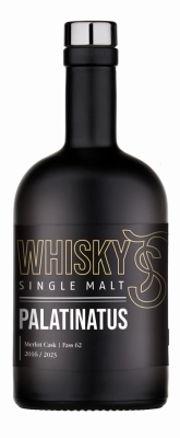 Zum Wein / Sekt: Palatinatus Single Malt Whisky Merlot Cask 62 20162023 0.5l 54.6 % vol