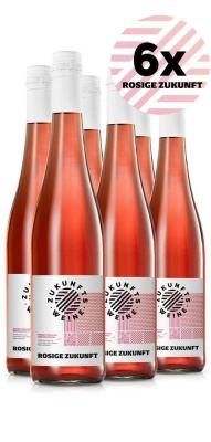 Zum Wein / Sekt: ROSIGE ZUKUNFT (Rosé) 6er Paket