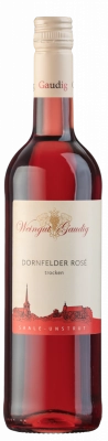 Zum Wein / Sekt: Burgwerbener Herzogsberg Dornfelder Rosé 