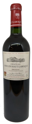 Zum Wein / Sekt: 
    Château Moulin Haut-Laroque
    Château Moulin Haut-Laroque Fronsac
          Fronsac
        2001
    
  