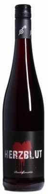 Zum Wein / Sekt: Herzblut Rotwein Cuvée Landwein-Rhein halbtrocken 0.75l