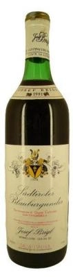 Zum Wein / Sekt: Raritäten Blauburgunder Alto Adige Josef Brigl 1981 Rotwein