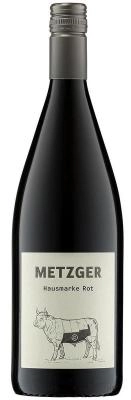 Zum Wein / Sekt: Weingut Uli Metzger Hausmarke Rot feinherb 1.0 Liter 2020 Rotwein