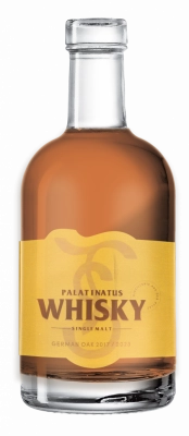 Zum Wein / Sekt:  Palatinatus Single Malt Whisky German Oak 0.5l 45% 