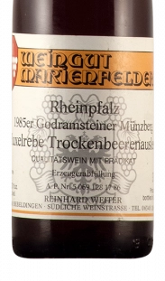 1985 Huxelrebe Trockenbeerenauslese
