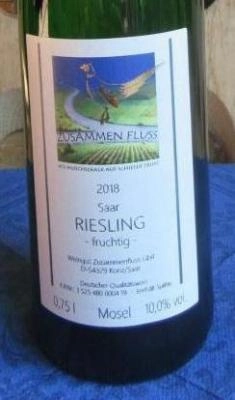 2021er Saar Riesling Qualitätswein fruchtig 0.75l