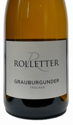 2020er Grauburgunder Qualitätswein Rheinhessen trocken 0.75l