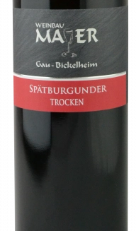 2019er Spätburgunder Rotwein trocken 0.75l