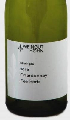 2018er Rheingauer Chardonnay feinherb QbA
