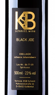 Black Joe - schwarzer Johannisbeerlikör 0.5l