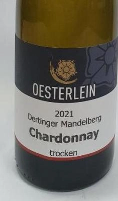 2021er Dertinger Mandelberg Chardonnay Qualitätswein trocken 