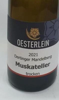 2021er Dertinger Mandelberg Muskateller Qualitätswein trocken 