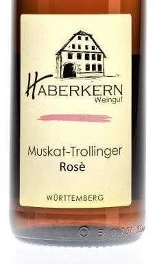 2021er Erlenbacher Kayberg Muskat-Trollinger Rosé QbA lieblich 0.7l