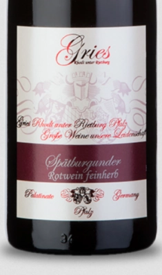 Spätburgunder Rotwein BRILLANT feinherb