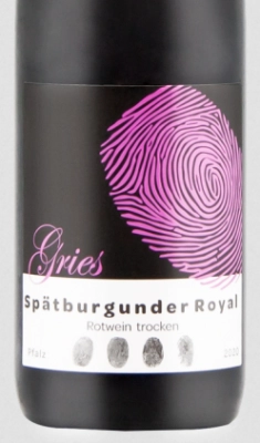 Spätburgunder Royal Rotwein INDIVIDUALIST trocken