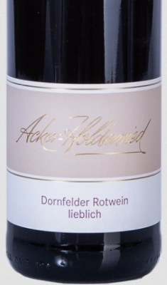 2020er Niersteiner Klostergarten Dornfelder Qualitätswein Lieblich 0.75l
