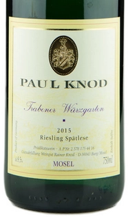 2015 WÜRZGARTEN Riesling Spätlese edelsüß 0.75l 