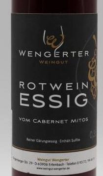 Rotwein-Essig vom Cabernet-Mitos 0.35 l