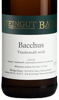  Bacchus Traubensaft