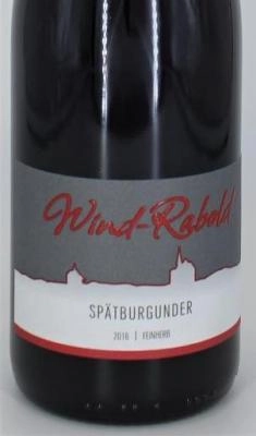 2021er Pfalz Spätburgunder Qualitätswein feinherb 0.75l