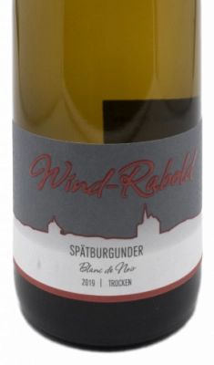 2021er Burrweiler Bischofskreuz Spätburgunder Blanc de Noir Qualitätswein trocken 0.75L