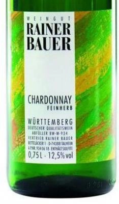 2022er Chardonnay QbA 0.75 l