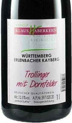 2020er Trollinger-Lemberger 1.0l Weingut Gemmrich GbR