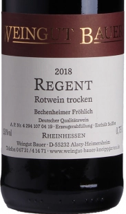 2018er Bechenheim Fröhlich Regent Qualitätswein trocken 0.75l