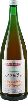 Zum Wein / Sekt: 2021er Erlenbacher Kayberg Schwarzriesling Rosé QbA halbtrocken 1l