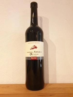 Zum Wein / Sekt: Dunkelfelder Rotwein trocken 0.75l