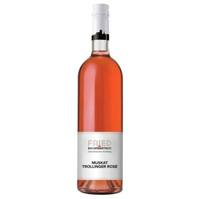Zum Wein / Sekt: Hohenhaslacher Kirchberg Muskattrollinger Rosé